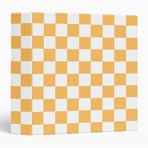 Classeur Damier visuel classique pêche