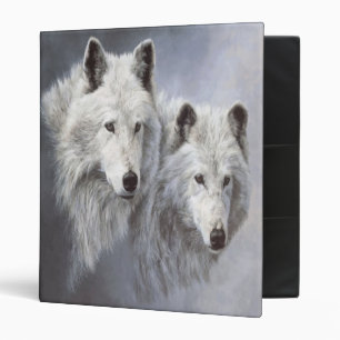 Classeur d'amis de neige de loup