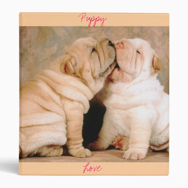 Classeur d'amour de chiot (Devant)
