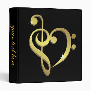Classeur d'amour de musique