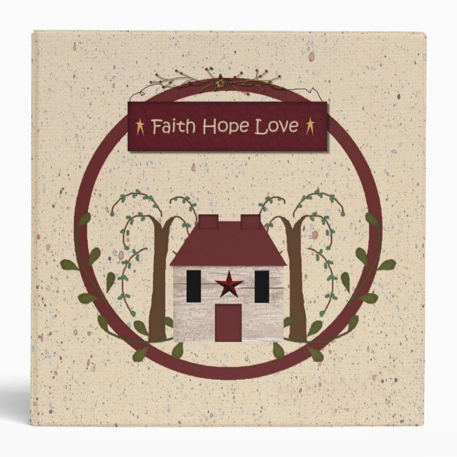 Classeur d'amour d'espoir de foi (Devant)