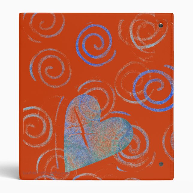 Classeur d'amour tourbillonnant (Dos)