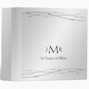 Classeur d'anniversaire de mariage de points de