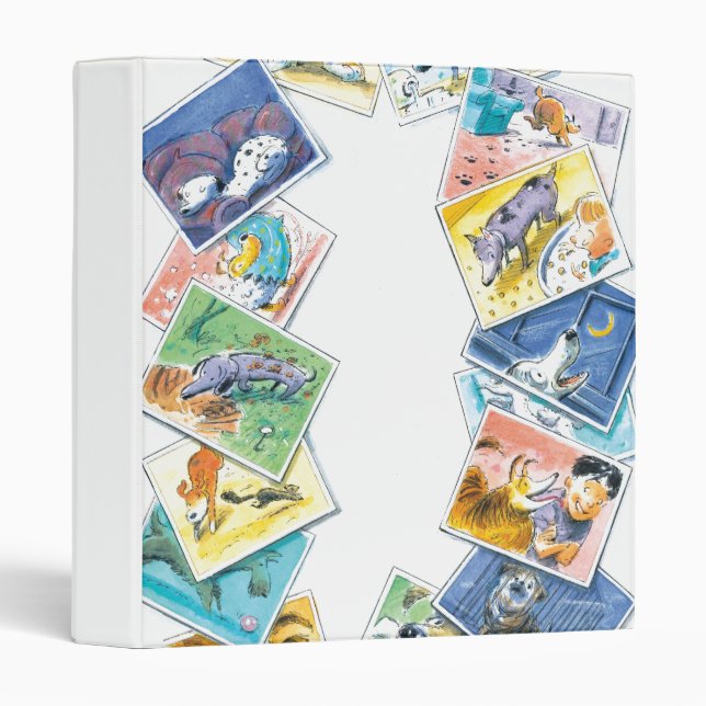 Classeur Dans la vie d'un chien (Devant/Côté)