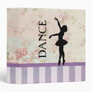 Classeur Danse - Ballerina Silhouette sur Arrière - plan Vi