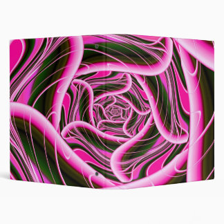 Classeur Danse de courbe rose chaud Abstrait