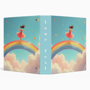 Classeur Danseur arc-en-ciel