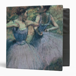 Classeur Danseurs d'Edgar Degas dans la violette
