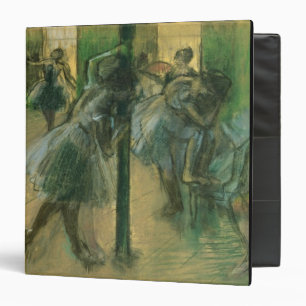 Classeur Danseurs d'Edgar Degas   préparant