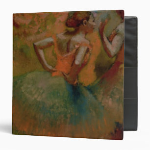 Classeur Danseurs d'Edgar Degas utilisant des jupes de