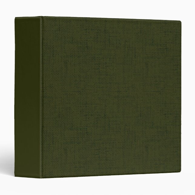 Classeur Dark olive textured (Devant/Côté)