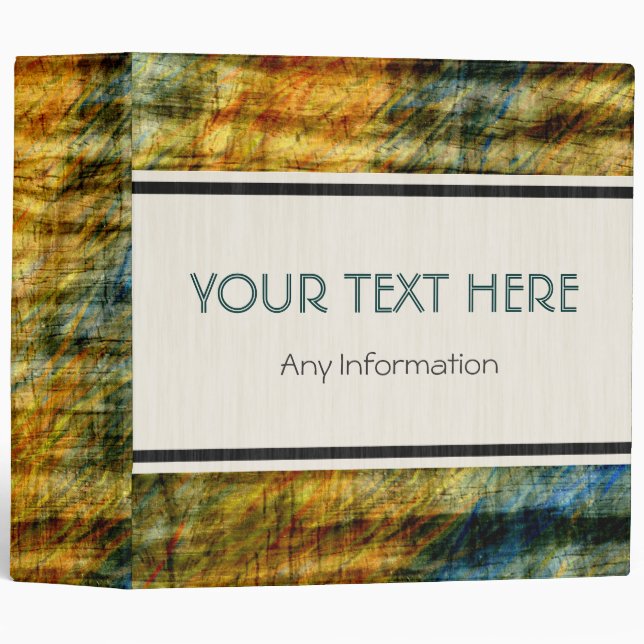 Classeur d'art en bois 6 (Devant/Côté)