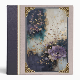 Classeur d'art floral couleur Lavender personnalis