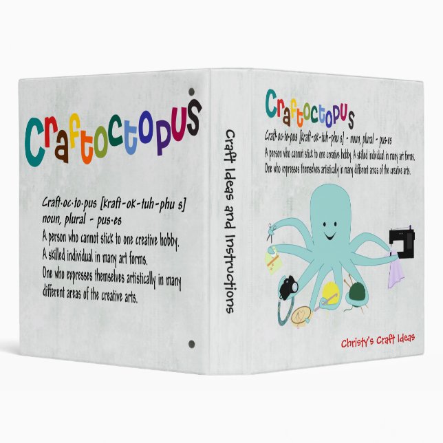 Classeur d'arts et de métiers de Craftoctopus (Arrière-plan)