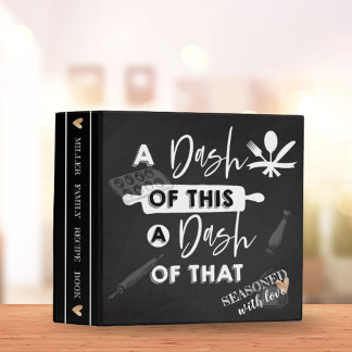 Classeur Dash De Ce Dash De Cette Collection De Recettes No