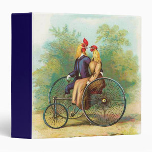 Classeur Date romantique de vélo de coq