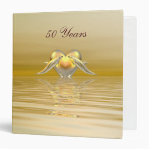 Classeur Dauphins et Coeur du Golden Anniversaire