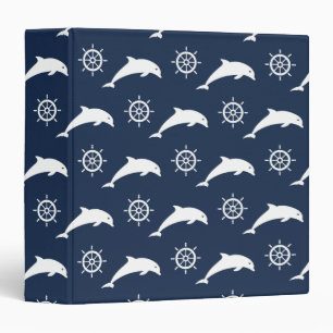 Classeur Dauphins sur le motif de défilé