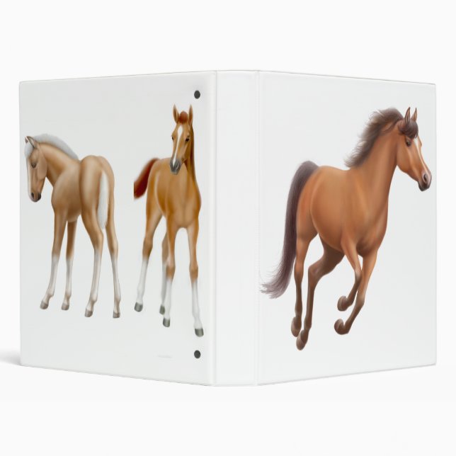 Classeur d'Avery d'amants de cheval (Arrière-plan)
