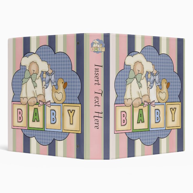 Classeur d'Avery de bébé (Arrière-plan)