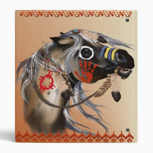 Classeur d'Avery de cheval de guerre