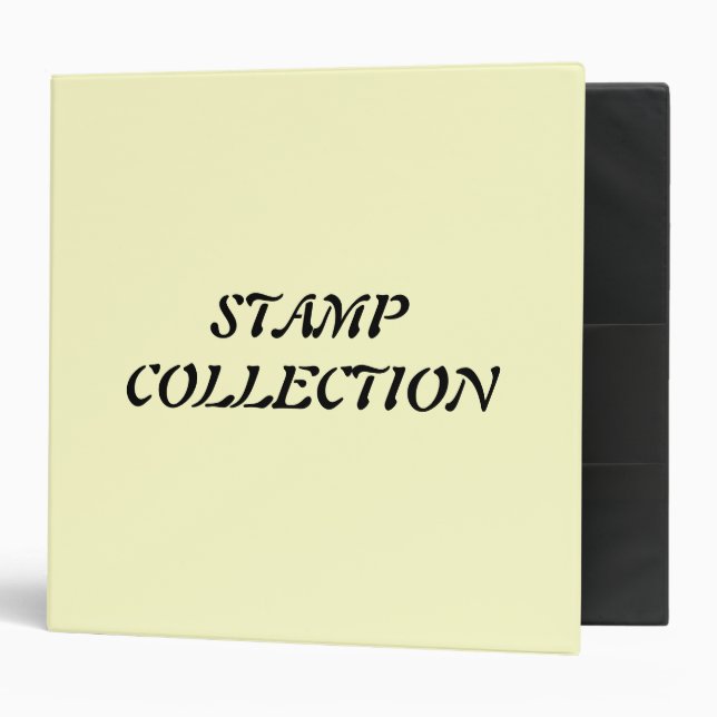 Classeur d'Avery de collection de timbre… (Devant/intérieur)