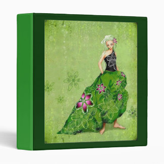 Classeur d'Avery de fille de mode