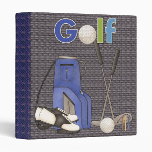 Classeur d'Avery de golfeurs