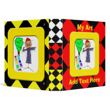 Classeur d'Avery de l'art des enfants