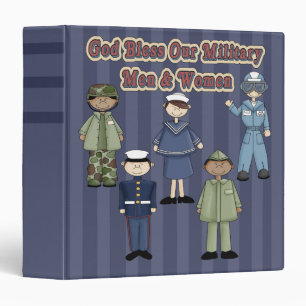 Classeur d'Avery de service militaire