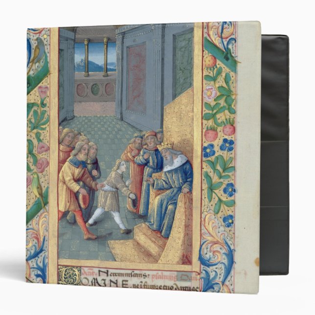 Classeur David étant envoyé à Saul (Devant/Intérieur)