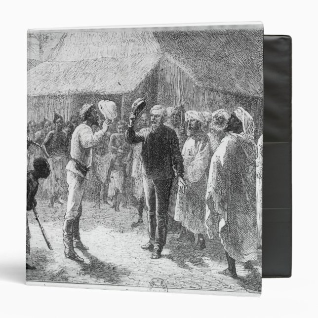 Classeur David Livingstone de 'comment j'ai trouvé (Devant/Intérieur)