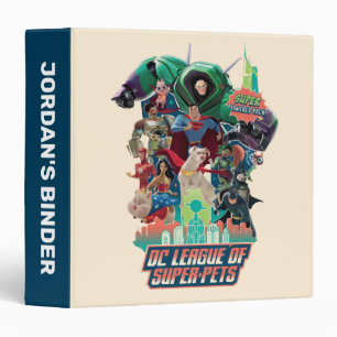 Classeur DC League of Super-Pets à la bataille pour Metrop