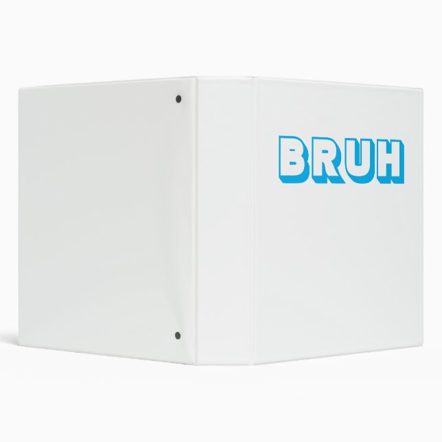 classeur de 1,5 po "BRUH" (Arrière-plan)