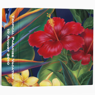 Classeur de 2 pouces du Paradis tropical