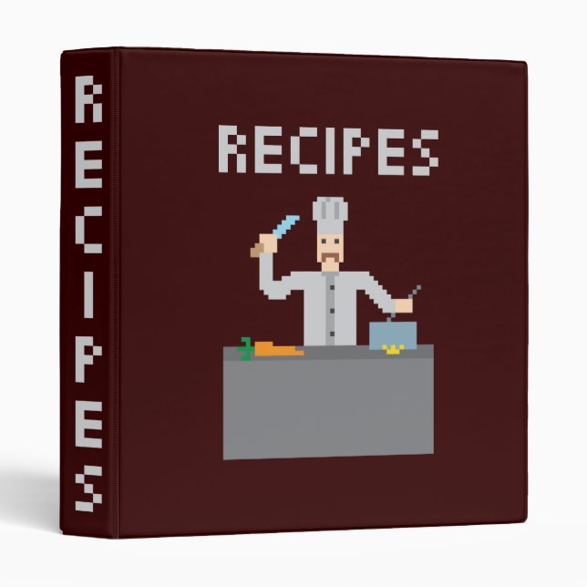 Classeur de 8 recettes de bits (Devant/Côté)