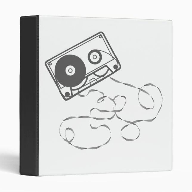 Classeur de bande de cassette (Devant/Côté)