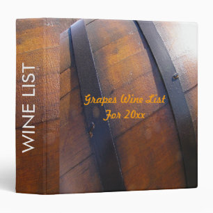 Classeur de baril de vin