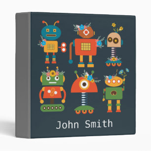 Classeur De beaux robots conçus par des enfants