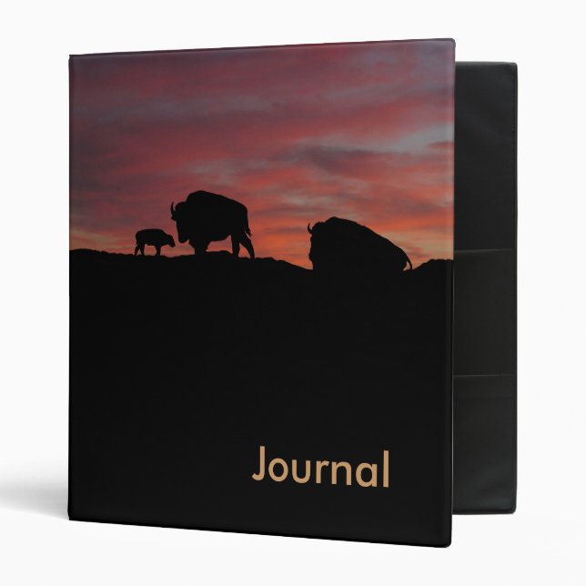 Classeur de bison (Devant/intérieur)
