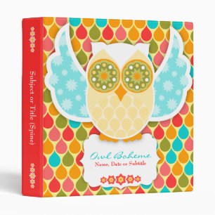 Classeur de blanc de Boheme de hibou