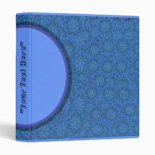 Classeur de bleu de mosaïque