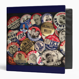 Classeur de boutons politiques