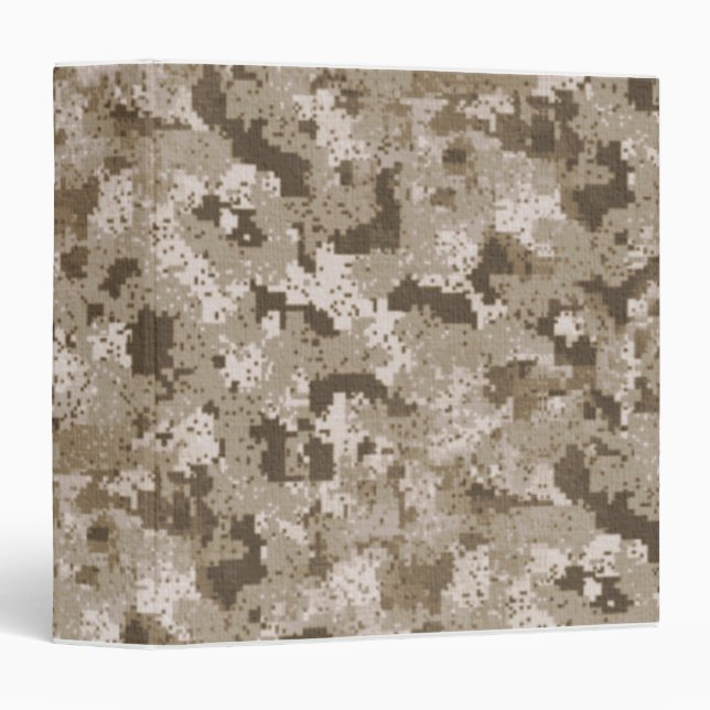 Classeur de camouflage de désert (Devant/Côté)
