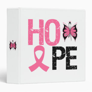 Classeur de cancer du sein d'espoir