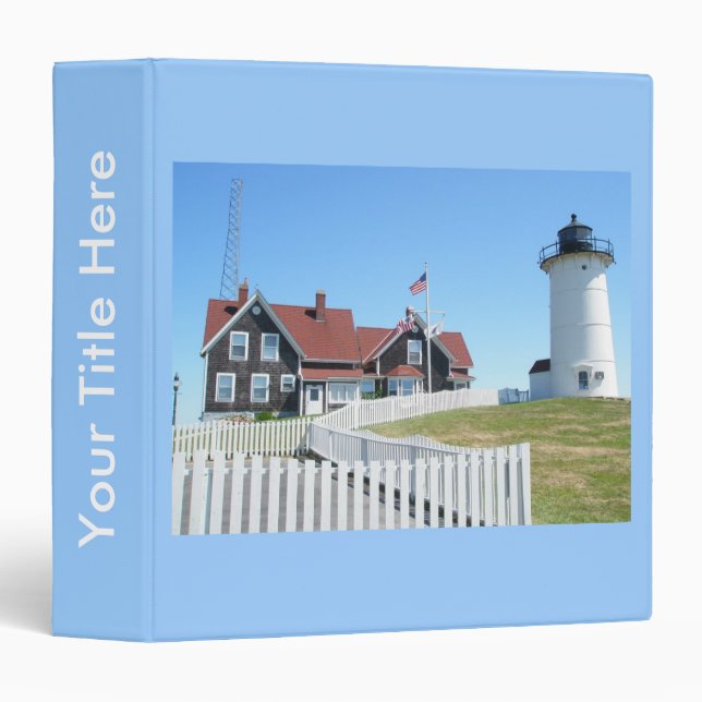 Classeur de Cape Cod le Massachusetts de phare de (Devant/Côté)