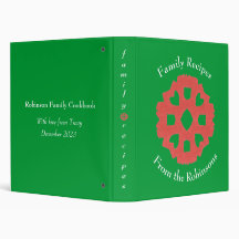 Classeur de carnet de cadeaux familial personnalis