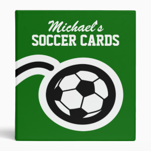 Classeur de carte de football personnalisé pour c