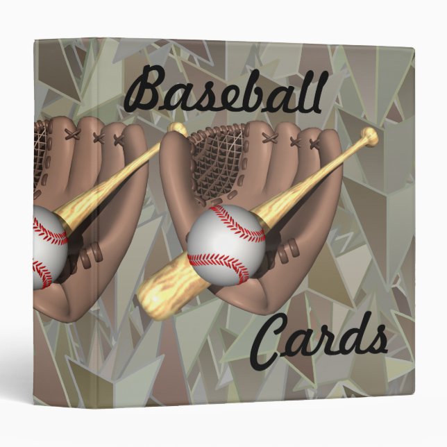 Classeur de cartes de base-ball (Devant/Côté)