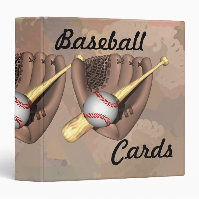 Classeur de cartes de base-ball (Devant/Côté)